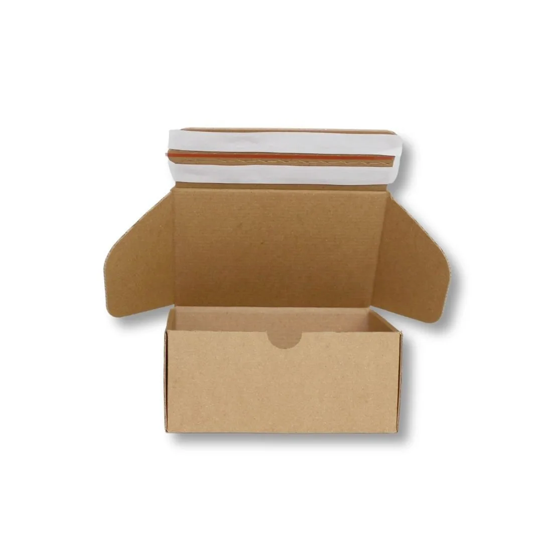 17x12,5x7,5 cm Çift Bant Yapıştırmalı Kutu – Esmer – 250'li Paket