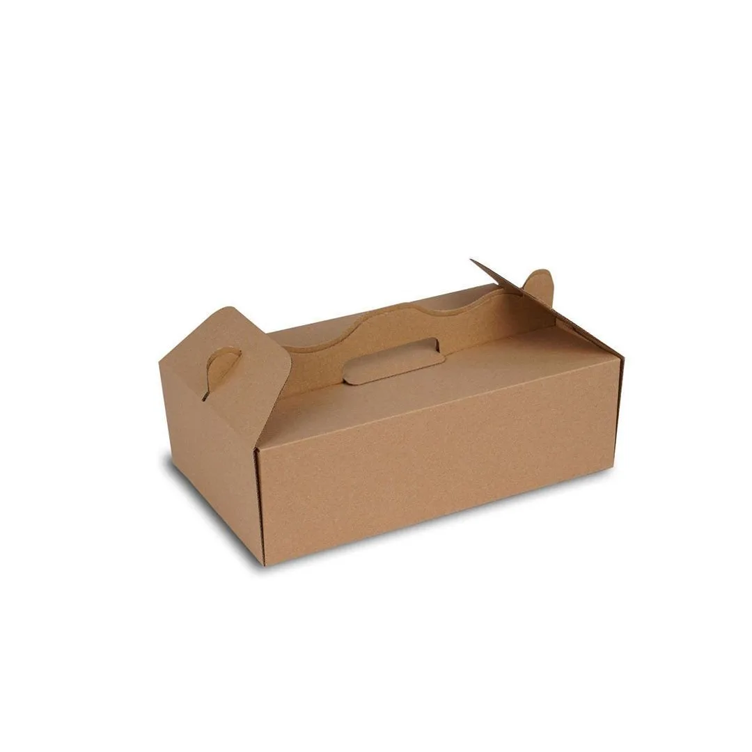 32x19x6 cm Lahmacun Kutusu – Esmer – 100'lü Paket