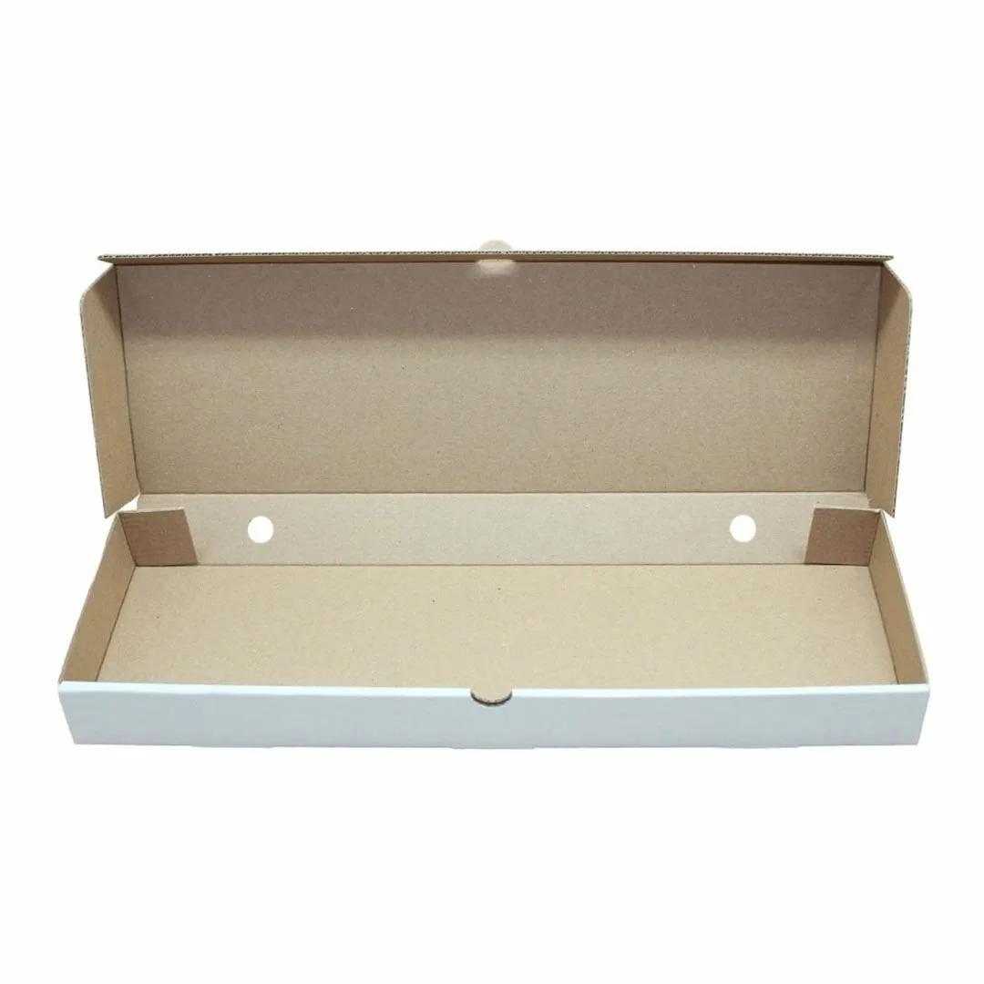 32x15x4 cm Pide Kutusu – Beyaz – 100'lü Paket