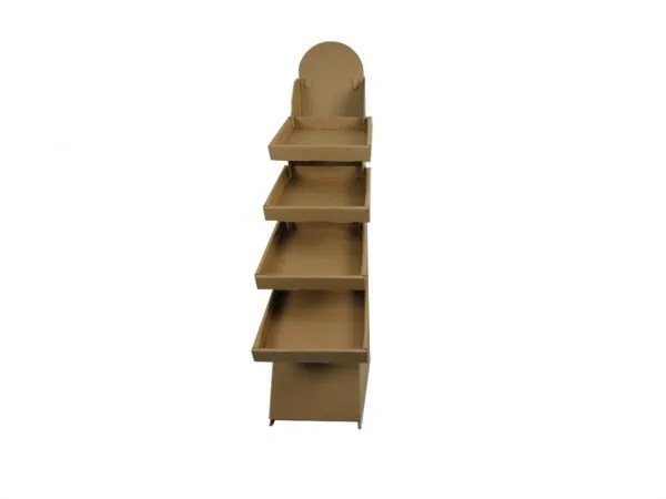 56x24,5x154 cm Esmer Stand Tek Raflı – 1 Adet